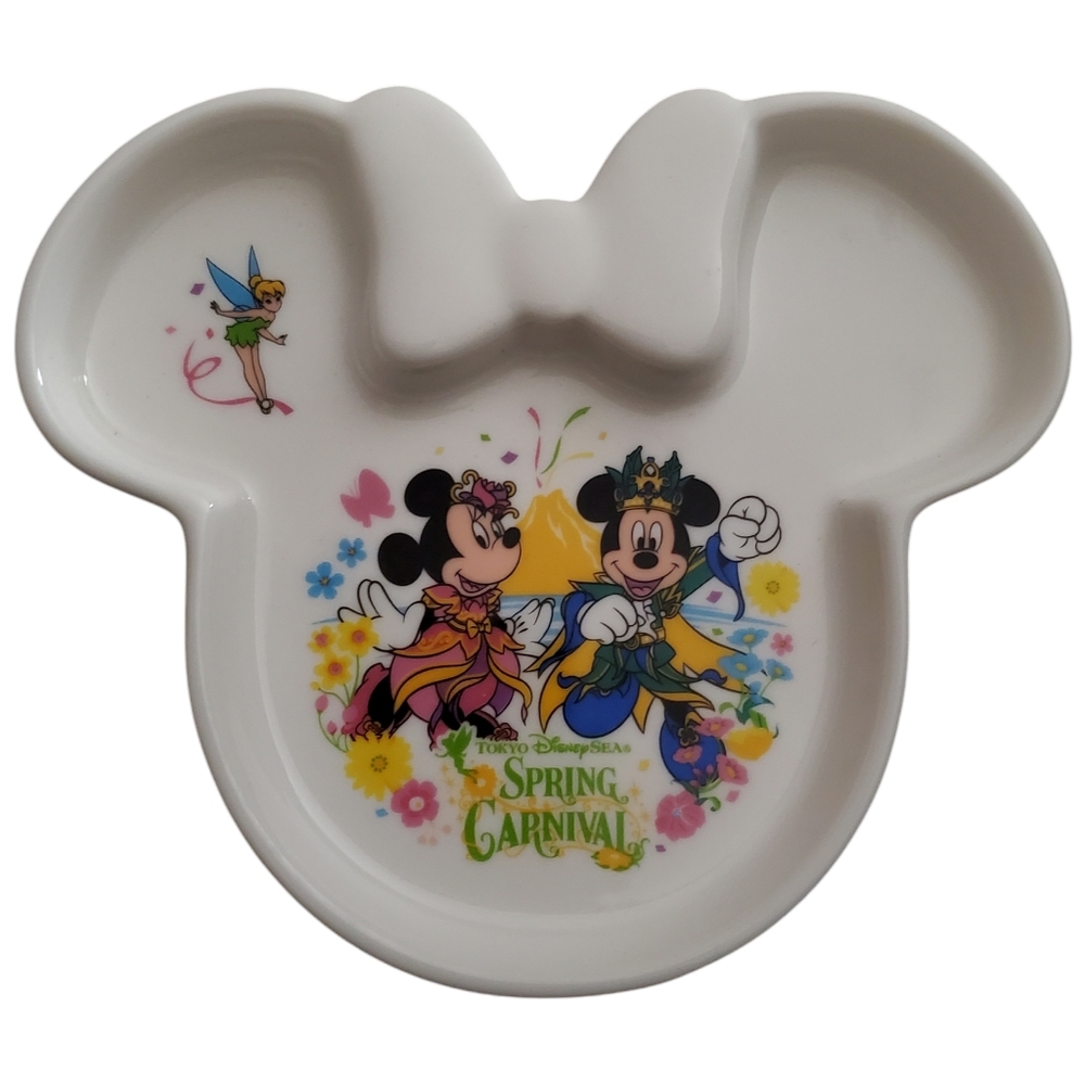 Tokyo Disney Sea Spring Carnival Ceramic Trinket Jewelry Plate Collectible